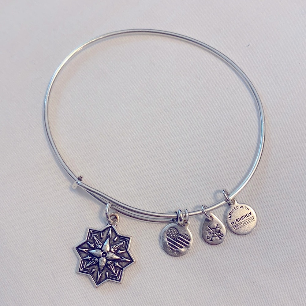 Alex and Ani adjustable bracelet healing love